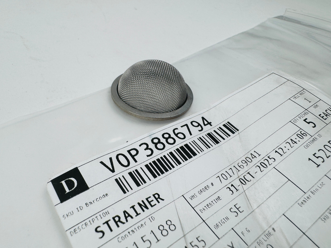$49.99* GENUINE VOLVO no tax* STRAINER 3886794 *In Stock & Ready To Ship!