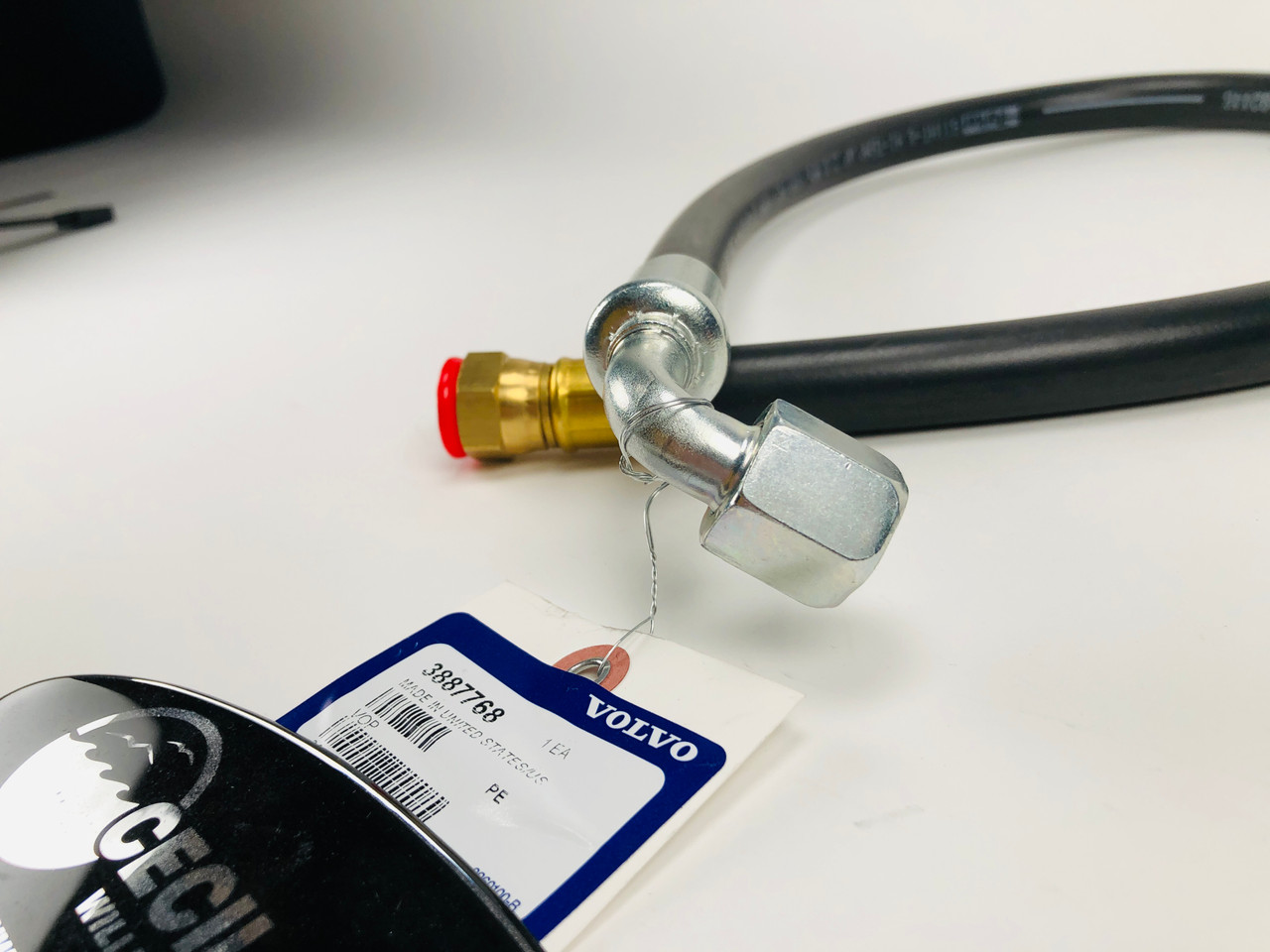 $159.99* GENUINE VOLVO no tax* OIL HOSE ASSEMBLY 3887768 *In Stock  