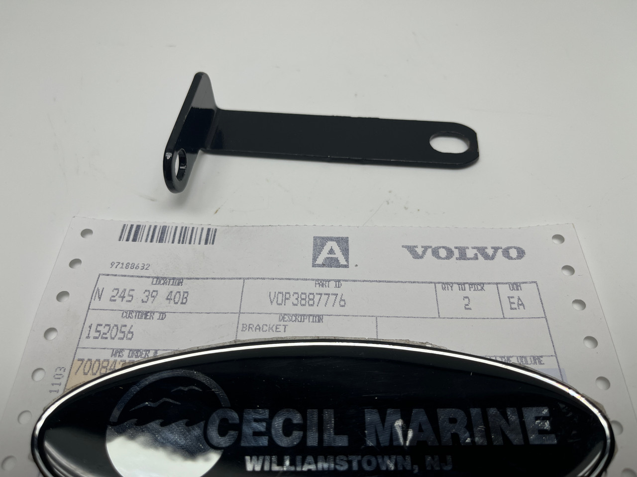 $124.99* GENUINE VOLVO BRACKET 3887776 *In Stock & Ready To Ship!