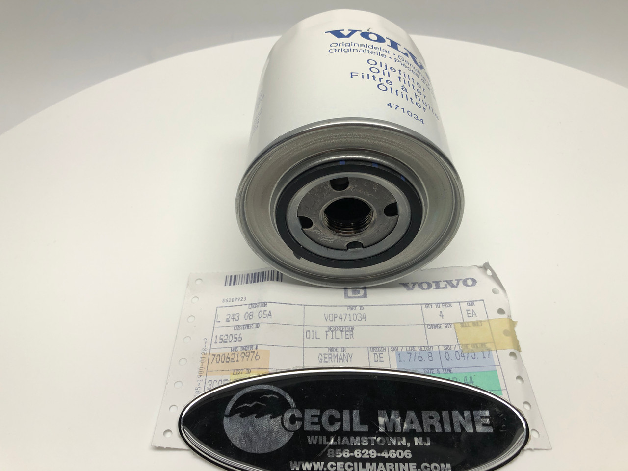 $26.99* GENUINE VOLVO OIL FILTER 471034  *In Stock & Ready To Ship!