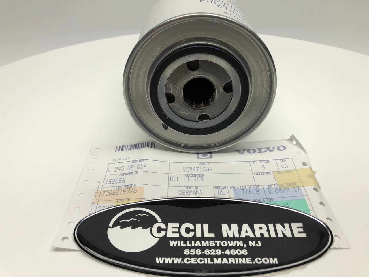 $26.99* GENUINE VOLVO OIL FILTER 471034  *In Stock & Ready To Ship!