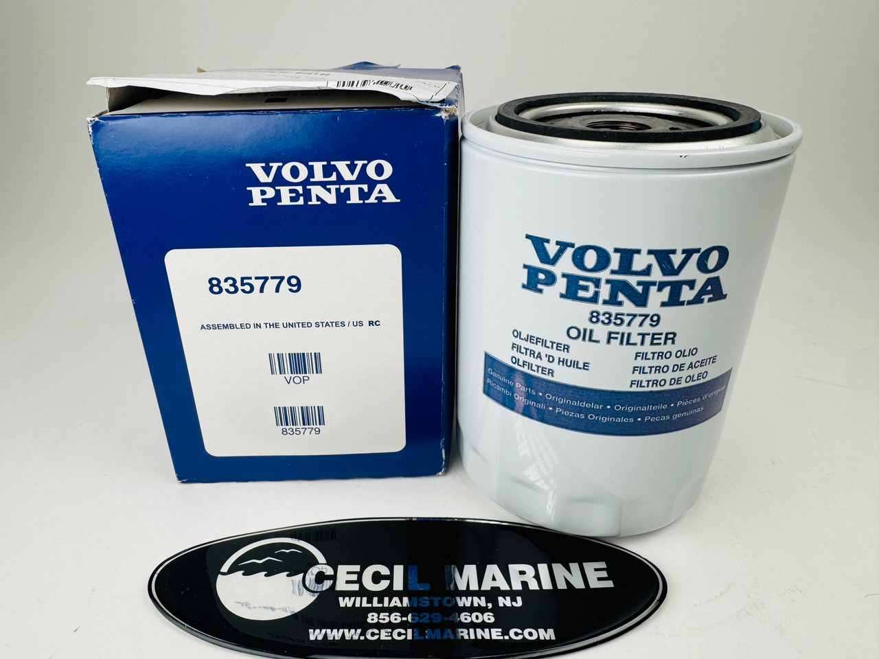$49.99* GENUINE VOLVO no tax* OIL FILTER 835779 *Special Order 10 To 14 Days For Delivery
