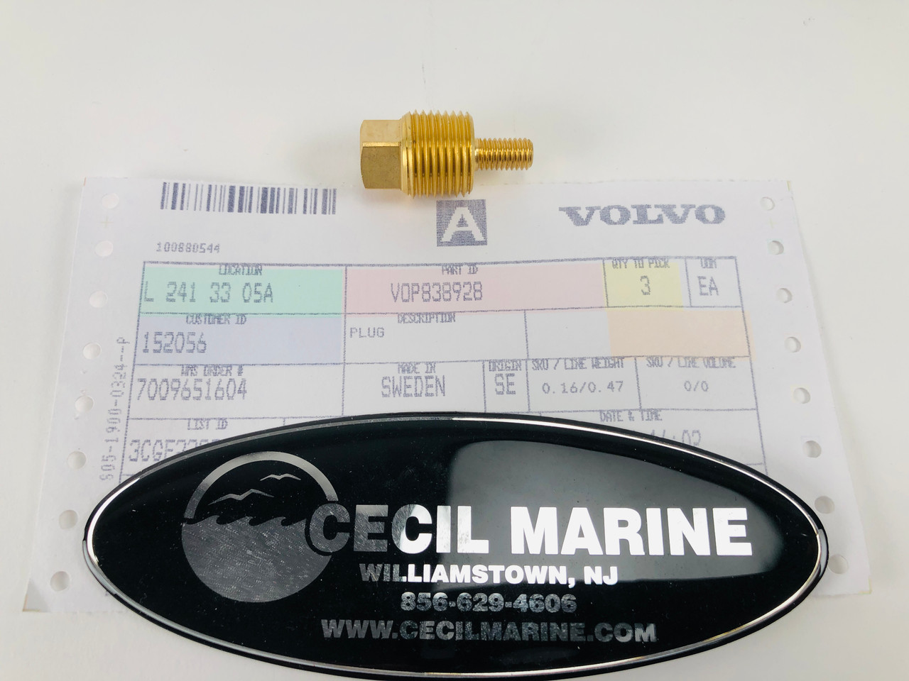 VOLVOノベルティ　サタクロース $19.99* GENUINE VOLVO no tax* PLUG 838928 *In Stock & Ready To