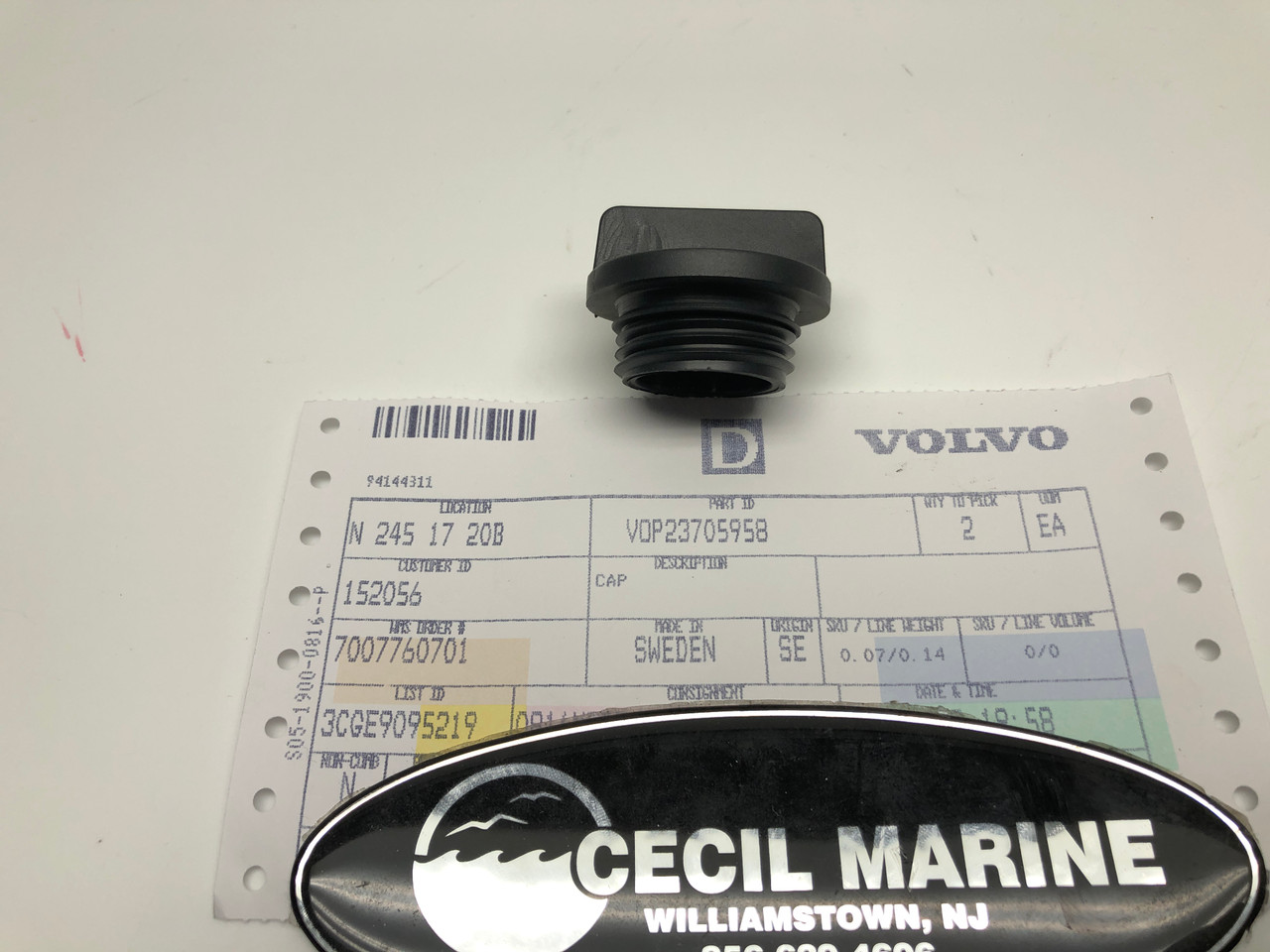 $29.99* GENUINE VOLVO no tax* CAP 23705958  *In Stock & Ready To Ship!