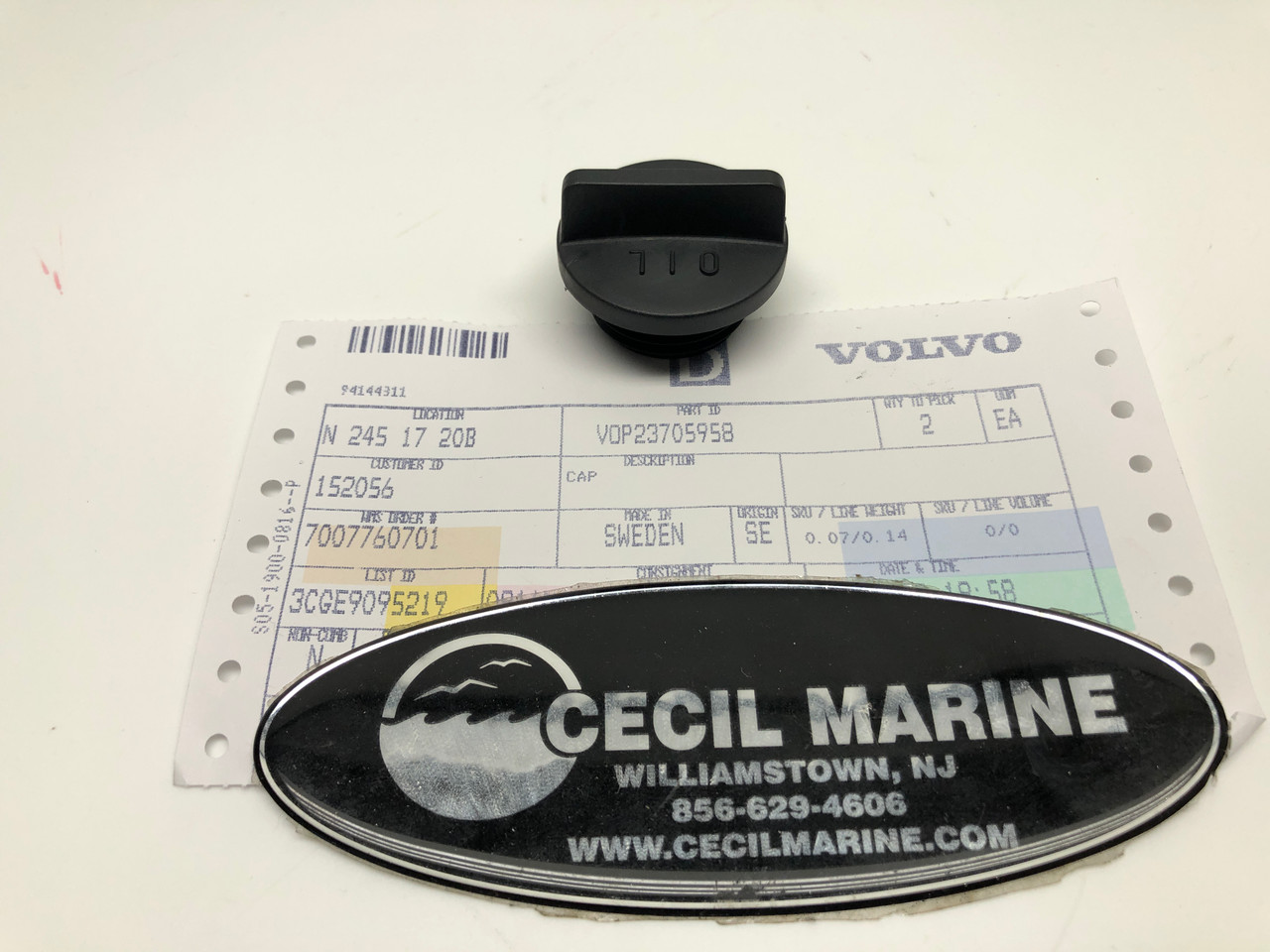 $29.99* GENUINE VOLVO no tax* CAP 23705958  *In Stock & Ready To Ship!