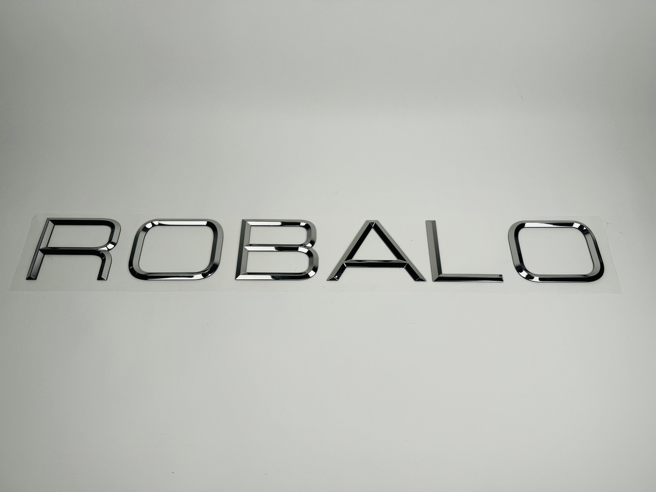 $159.99* GENUINE ROBALO CHROME LOGO 4" Tall x 32" Long  (Sorry Individual Letters are not available ) SOLD AS A COMPLETE NAME FOR 1 SIDE OF YOUR BOAT 14.01356 *In Stock & Ready To Ship!
