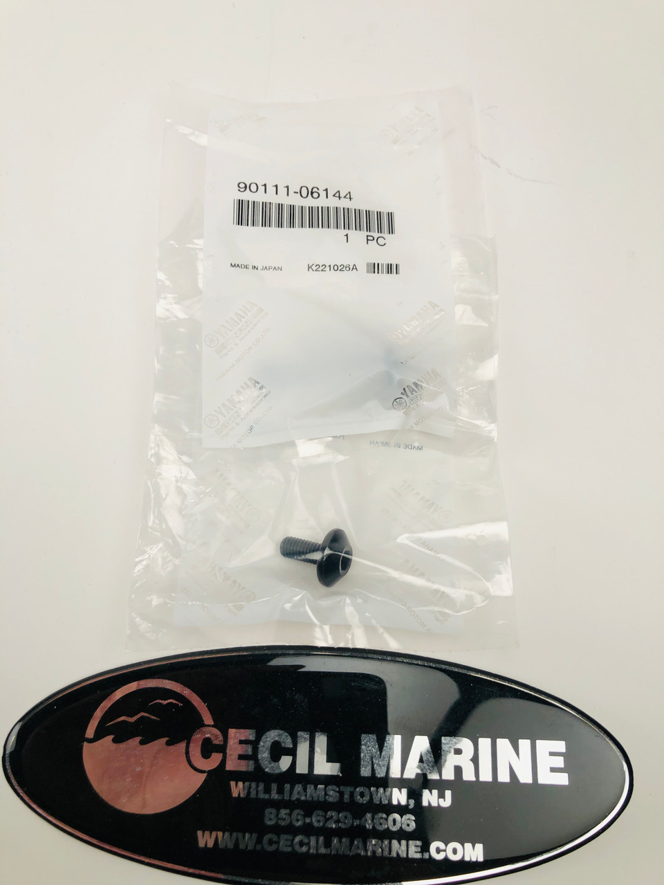 $4.99* GENUINE YAMAHA no tax* BOLT,HEX. SOCKET 90111-06144-00 *In Stock & Ready To Ship