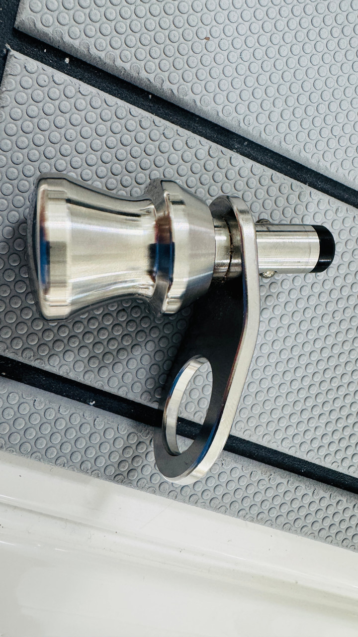 NEW STYLE FENDER HOLDER STAINLESS STEEL PIN WITH CHAPARRAL LOGO *In Stock & Ready To Ship!