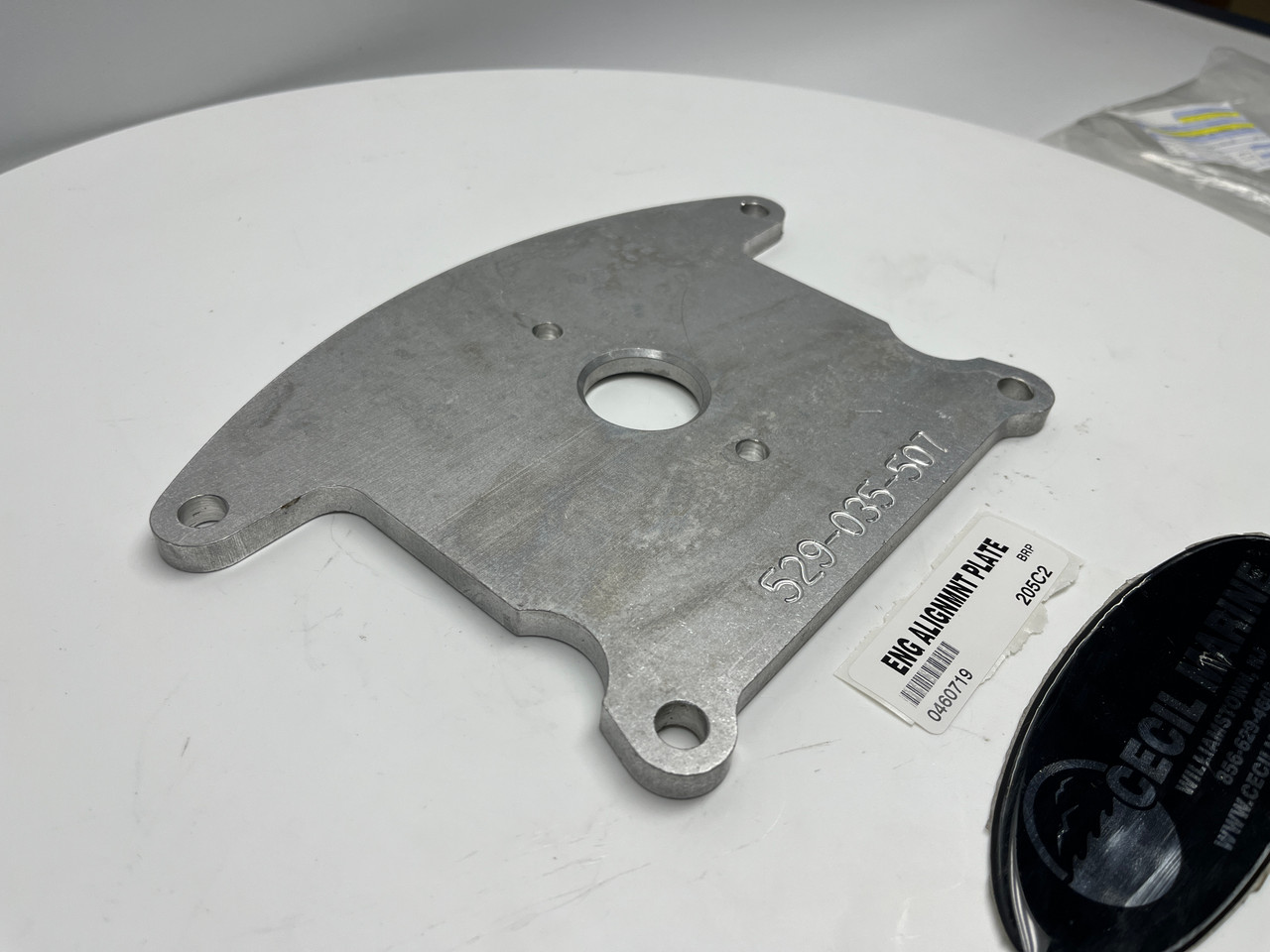 $119.95* GENUINE BRP no tax* ENG ALIGNMNT PLATE  460719  *In Stock & Ready To Ship!