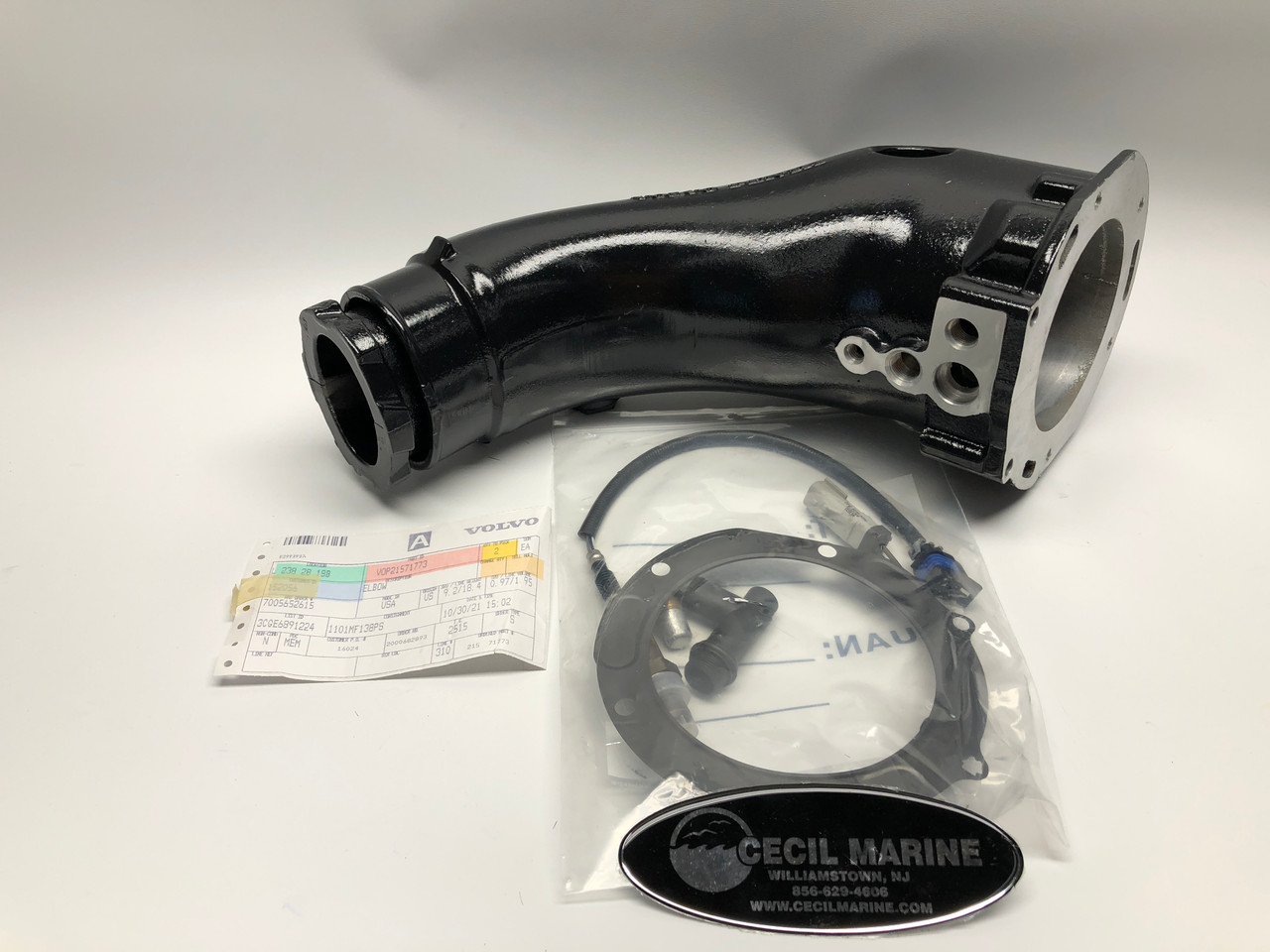 $1299.99* GENUINE VOLVO  no tax* EXHAUST MANIFOLD ELBOW 21571773 *In Stock & Ready To Ship!