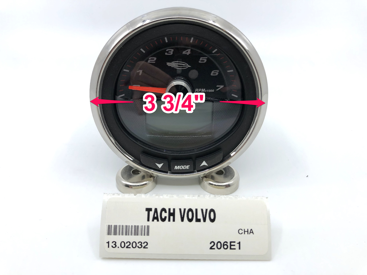 TACHOMETER WITH LED DISPLAY 13.02032 *In Stock & Ready To Ship!