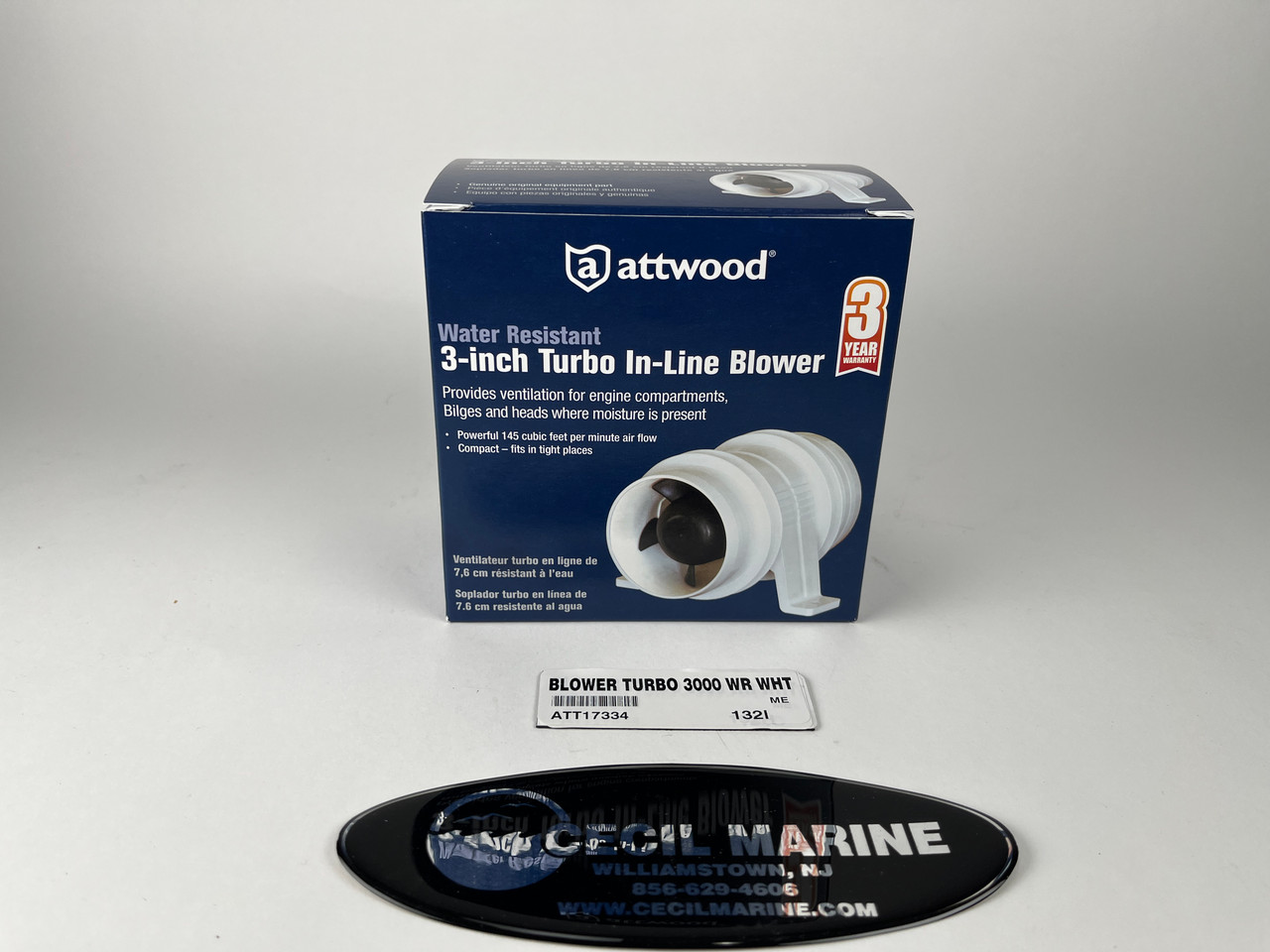 BLOWER TURBO 3000 WR WHT no tax* (ATT17334) *IN STOCK AND READY TO SHIP!