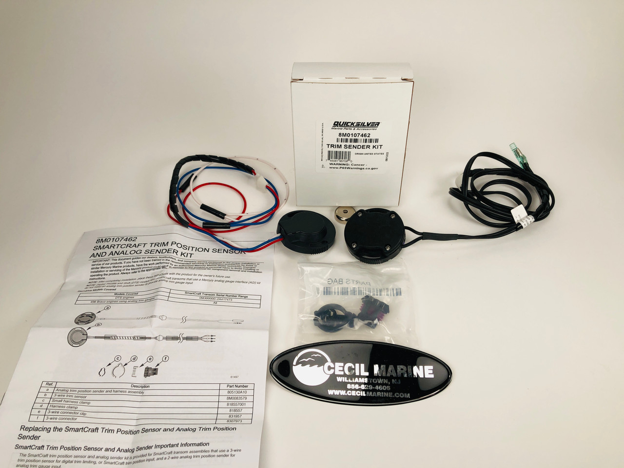 $289.99* GENUINE MERCRUISER, MERCURY & QUICKSILVER no tax* TRIM