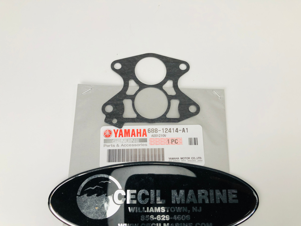 $5.99* GENUINE YAMAHA THERMOSTAT GASKET 688-12414-A1-00 - Cecil Marine