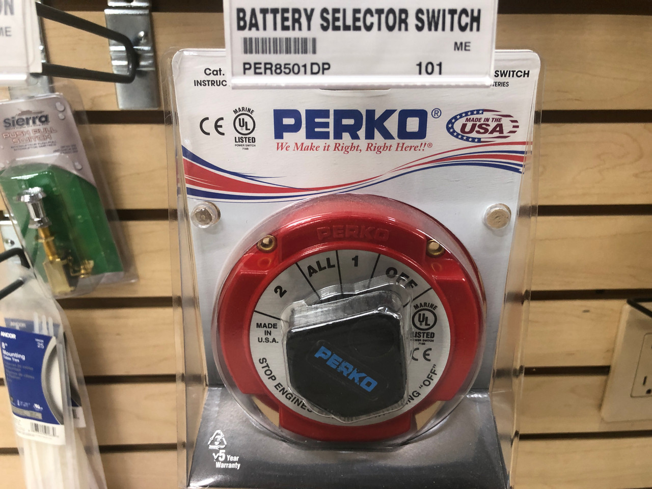 BATTERY SELECTOR SWITCH