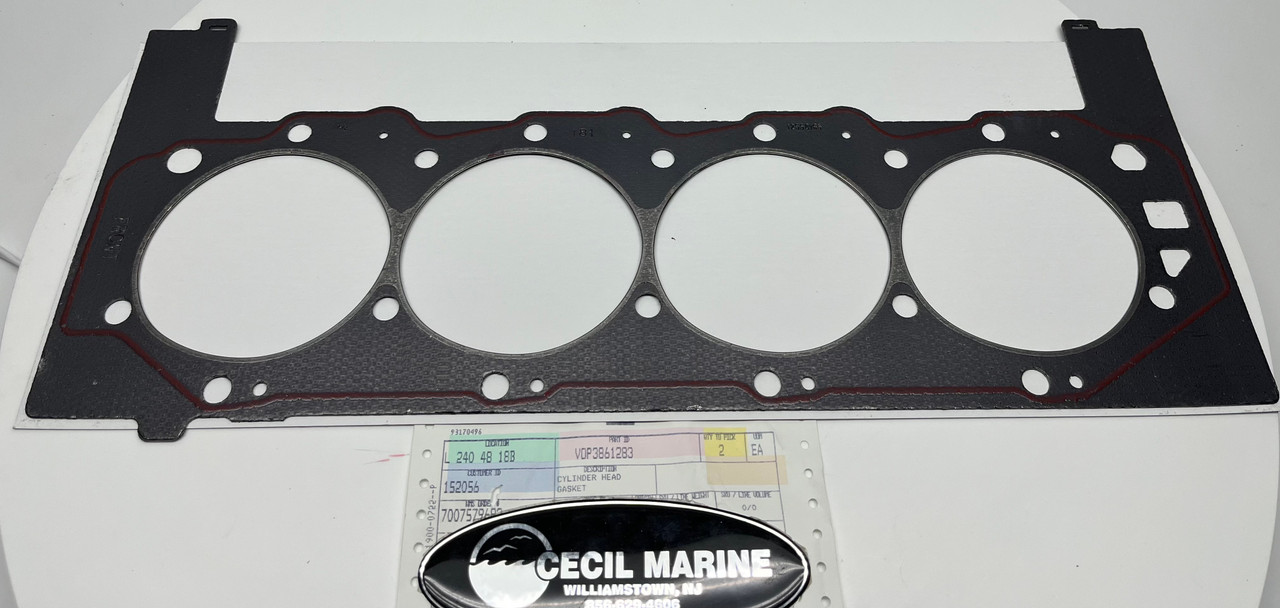 $169.99* GENUINE VOLVO no tax* PORT CYLINDER HEAD GASKET 3861283 *In Stock & Ready To Ship!