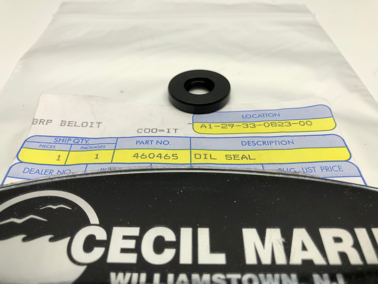 $14.95* GENUINE BRP OIL SEAL 460465 (Sea Doo part # is  420650315)  *In Stock & Ready To Ship!