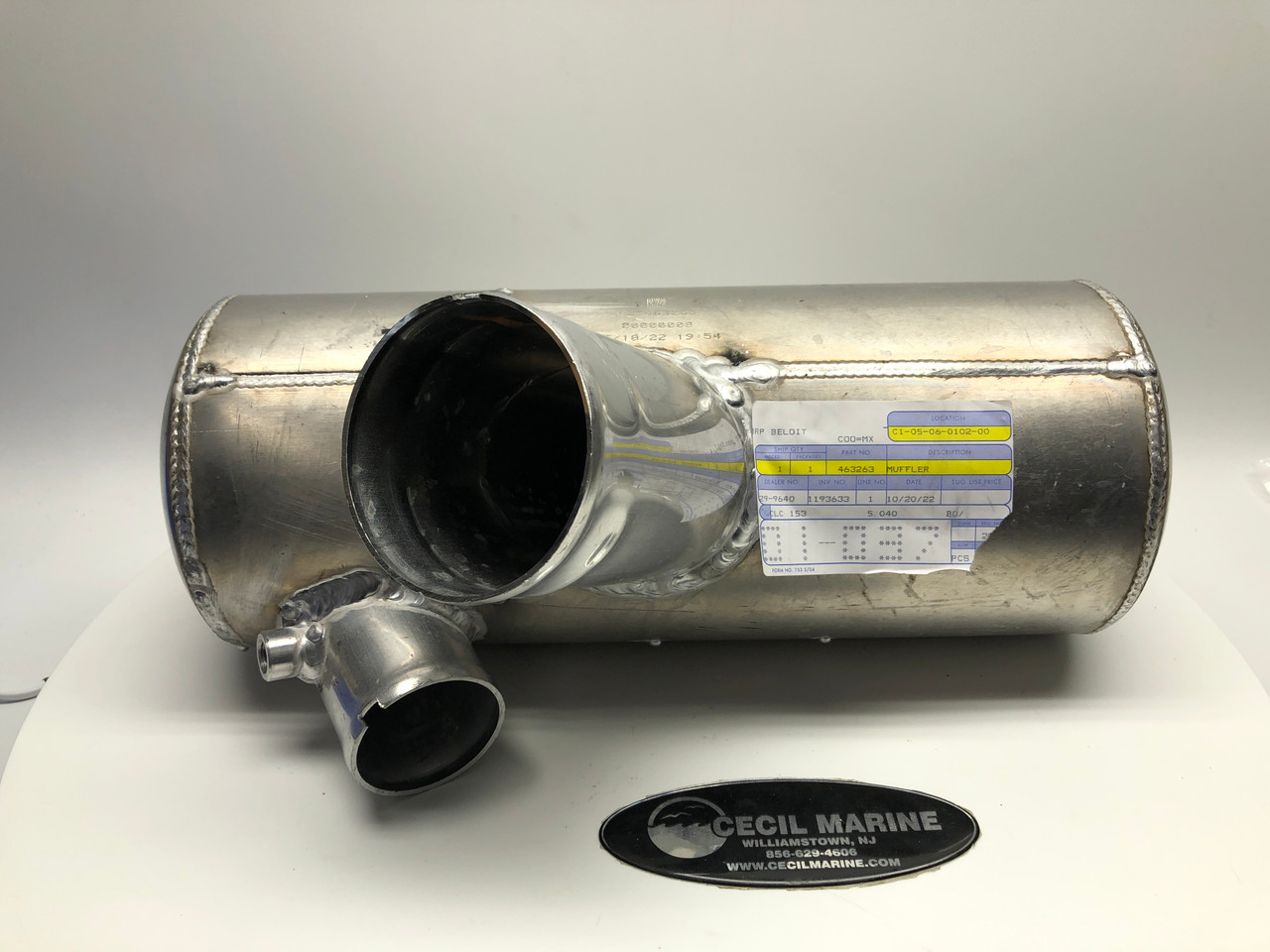 $249.99* GENUINE BRP no tax* MUFFLER 0463263 *In Stock & Ready To Ship!