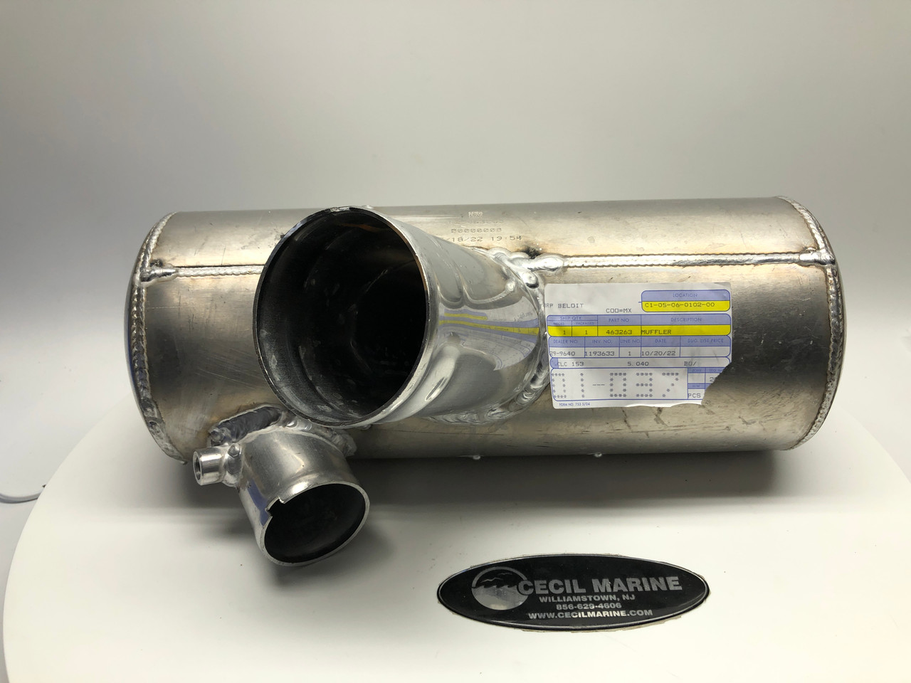 $210.99* GENUINE BRP no tax* MUFFLER 0463263 *In Stock & Ready To Ship!