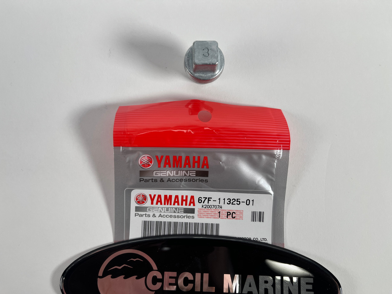 $8.99* GENUINE YAMAHA no tax* ANODE 67F-11325-01-00 *In Stock & Ready To Ship