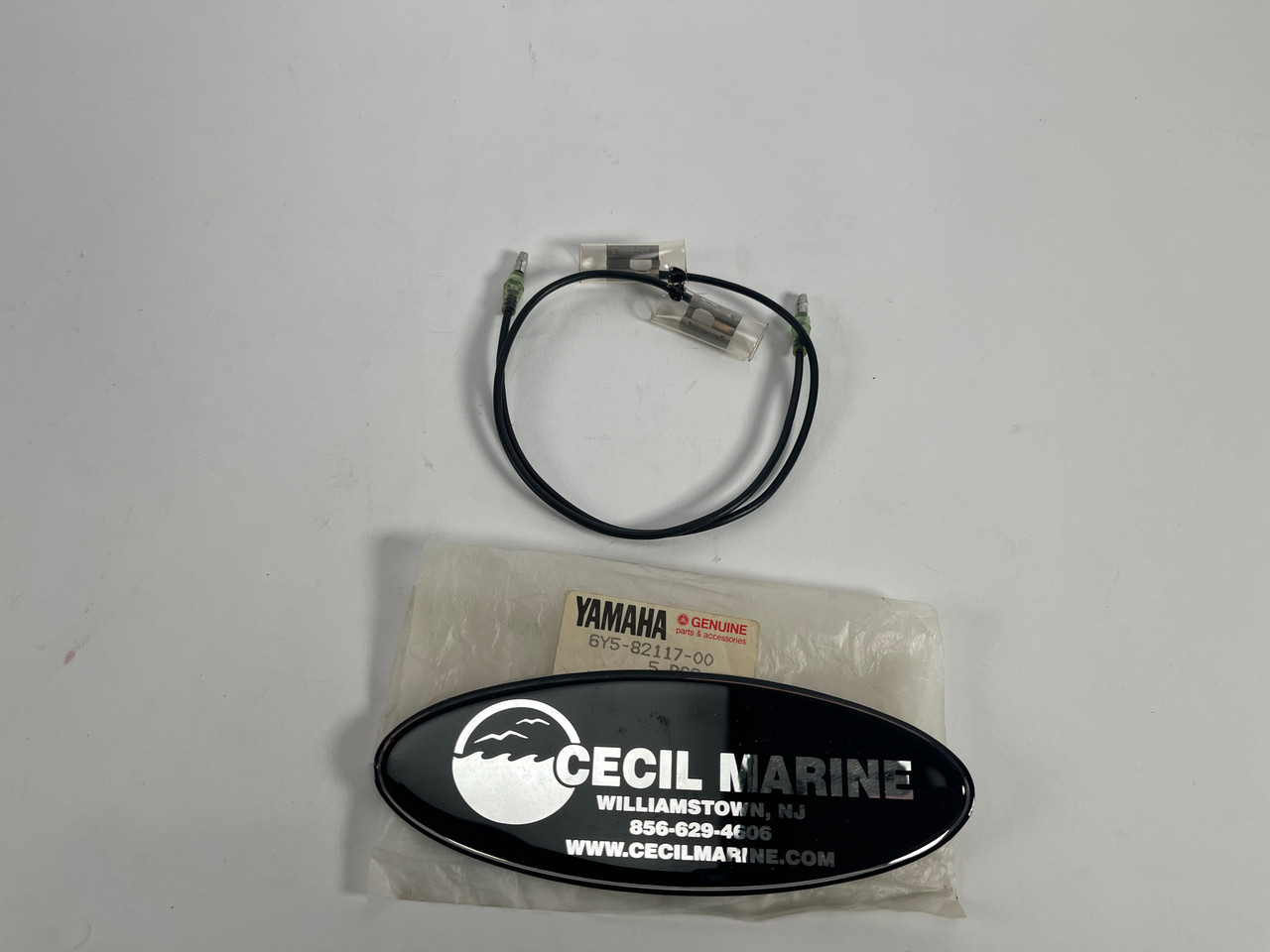 $7.99* GENUINE YAMAHA no tax* BLACK RIGGING 6Y5-82117-00-00 *In Stock & Ready To Ship