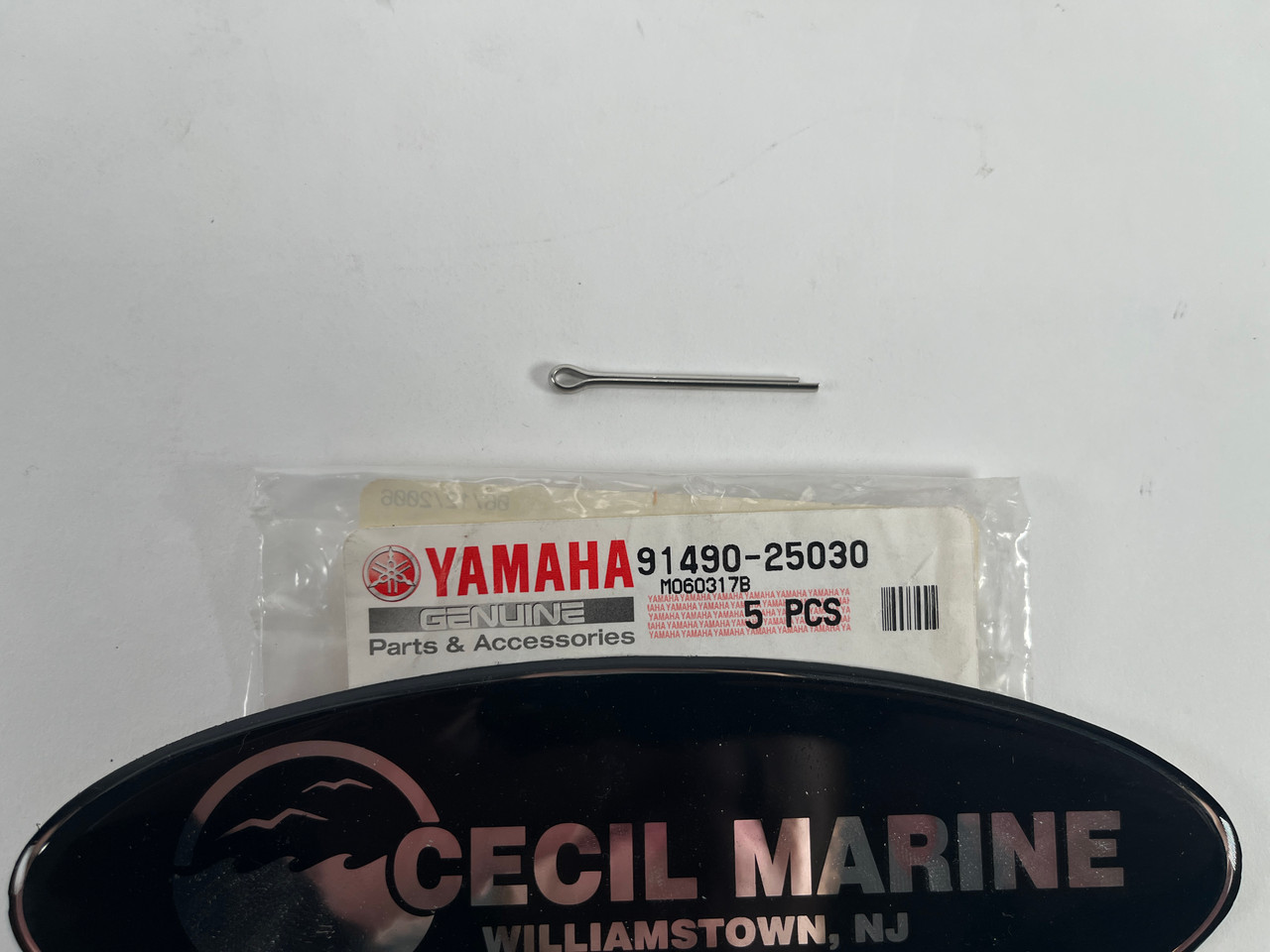 $3.99* GENUINE YAMAHA no tax* PIN, COTTER 91490-25030-00 *In Stock & Ready To Ship