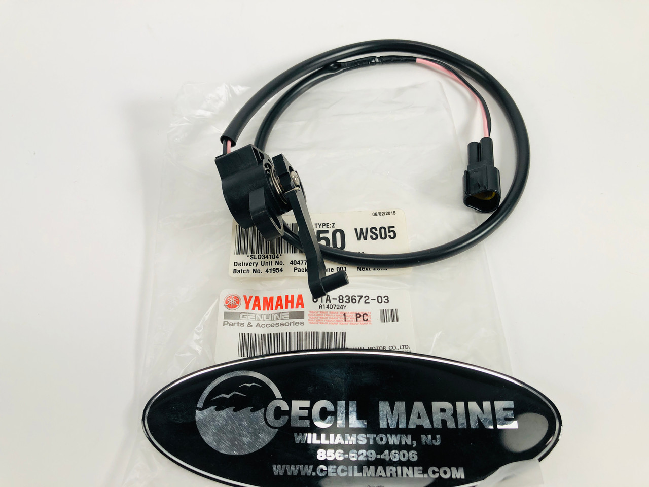 $259.99* GENUINE YAMAHA no tax*  TRIM SENDER  61A-83672-03-00 *In Stock & Ready To Ship