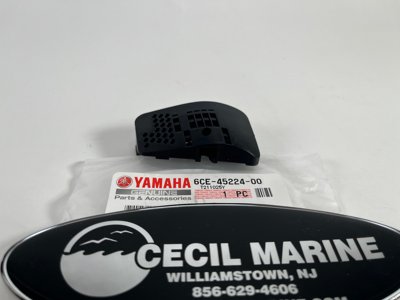 $15.05* GENUINE YAMAHA no tax* COVER, WATER INLET 3 6CE-45224-00-00 *In Stock & Ready To Ship
