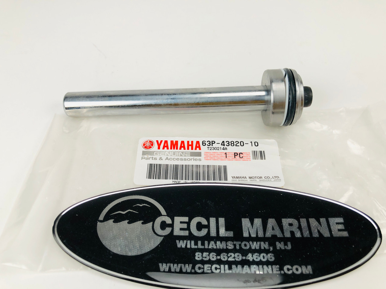 $169.99* GENUINE YAMAHA no tax* TRIM PISTON SUB ASSY 63P-43820-10-00 *In Stock & Ready To Ship!