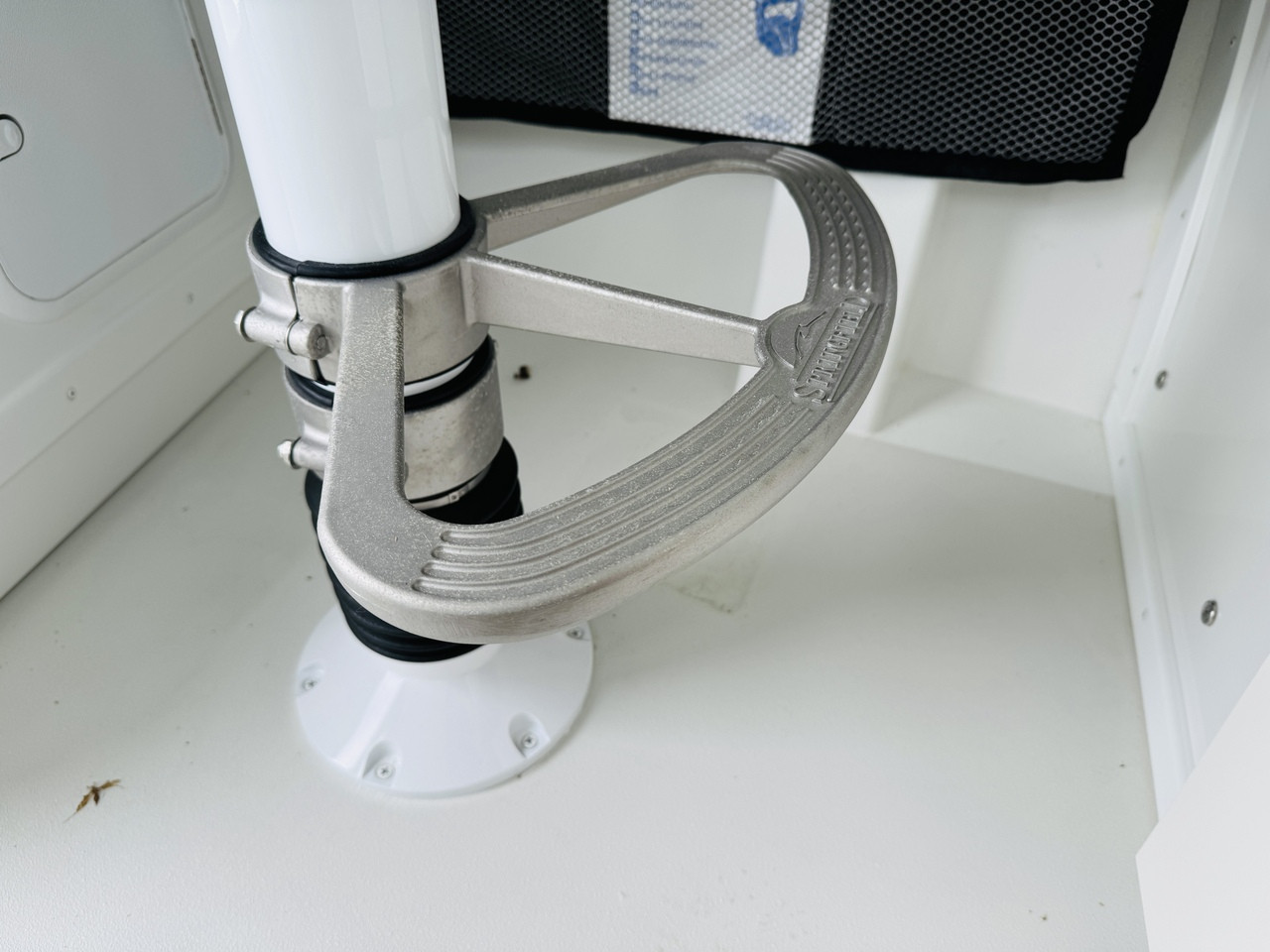 PARKER DELUX HELM SEAT PEDESTAL SEAT FOOT REST *In Stock & Ready