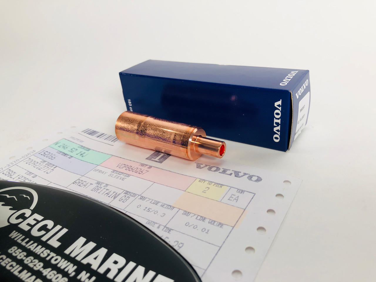GENUINE VOLVO no tax* SPRAY SLEEVE 860267 *Special Order 10 To 14