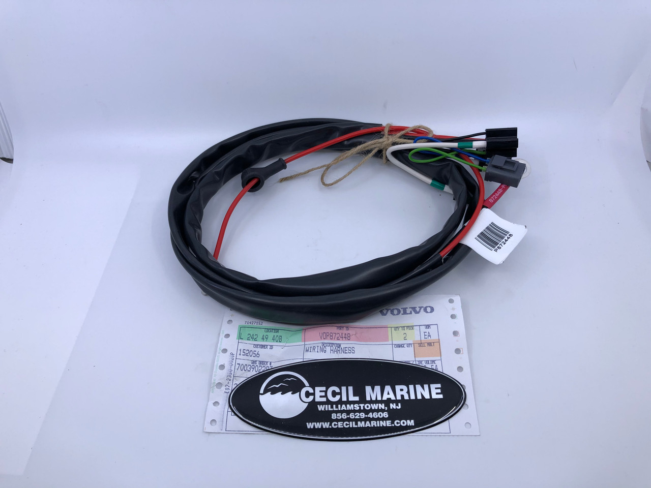 $299.98* GENUINE VOLVO no tax* WIRING HARNESS 872448