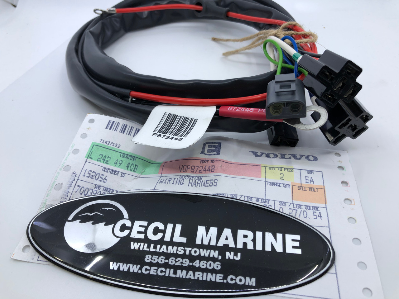 $299.98* GENUINE VOLVO no tax* WIRING HARNESS 872448