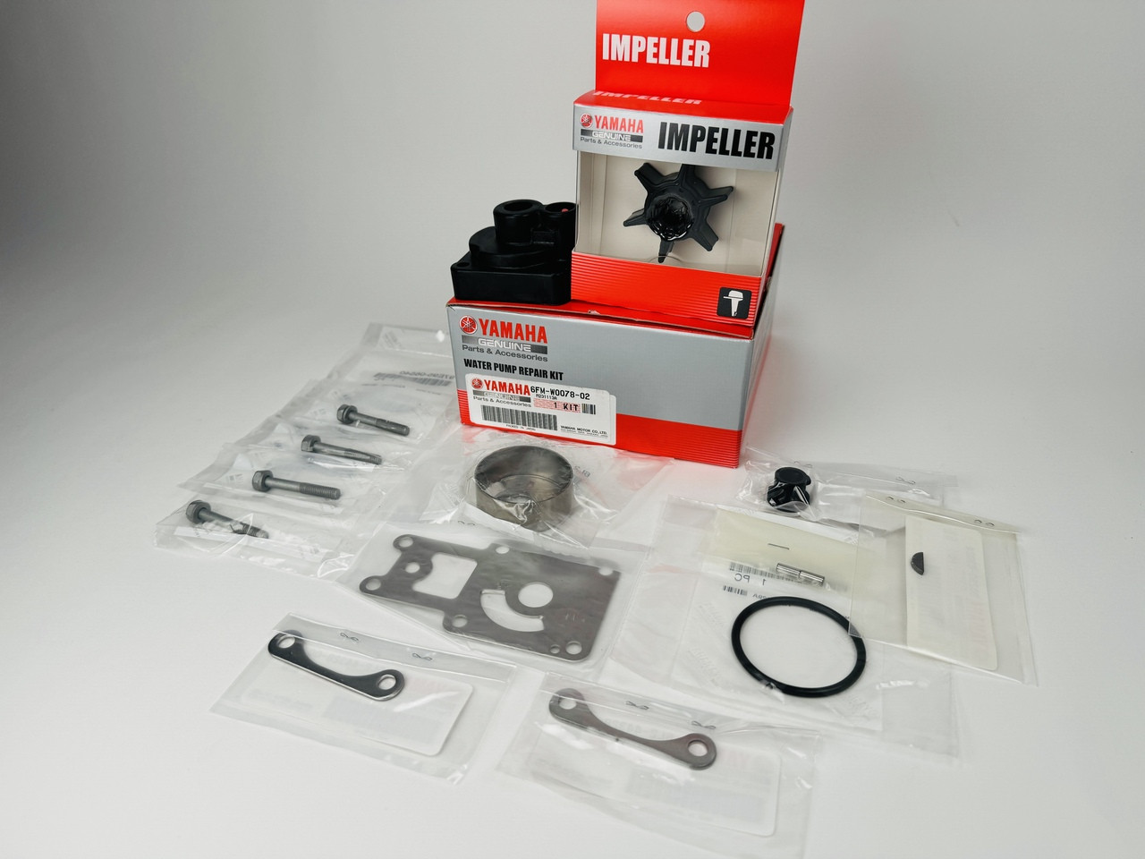 $72.99* GENUINE YAMAHA no tax* WATER PUMP REPAIR KIT 6FM