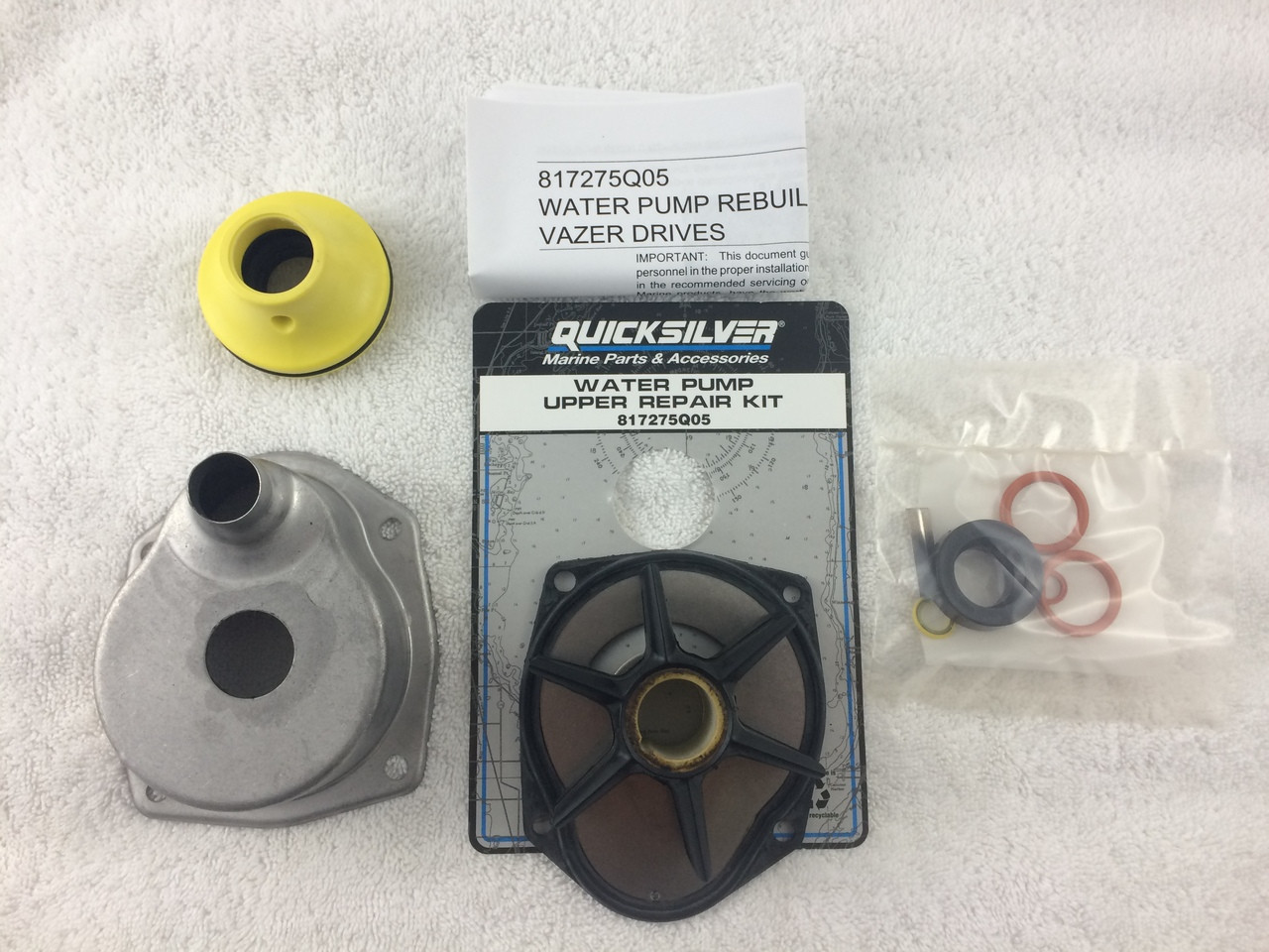 151.36* GENUINE MERCRUISER no tax* WATER PUMP REBUILD KIT FOR ALPHA 1