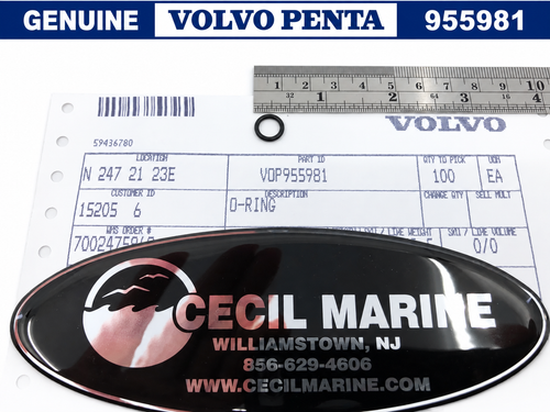 $9.99 * GENUINE VOLVO O-RING 955981 *In Stock & Ready To Ship!