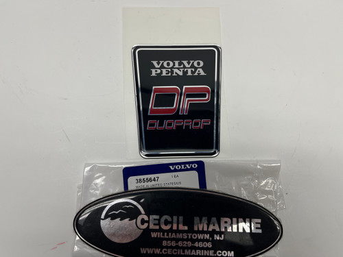 $29.99* GENUINE VOLVO no tax*  DECAL DU DUOPROP 3855647 *In Stock & Ready To Ship!