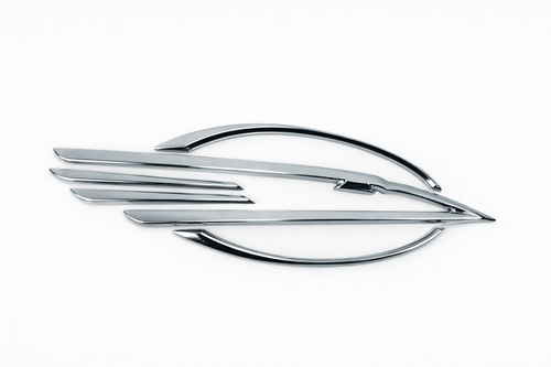 $54.99* CHAPARRAL BIRD HEAD LOGO CHROME 9.5 X 3"  14-00147 *In Stock & Ready To Ship!