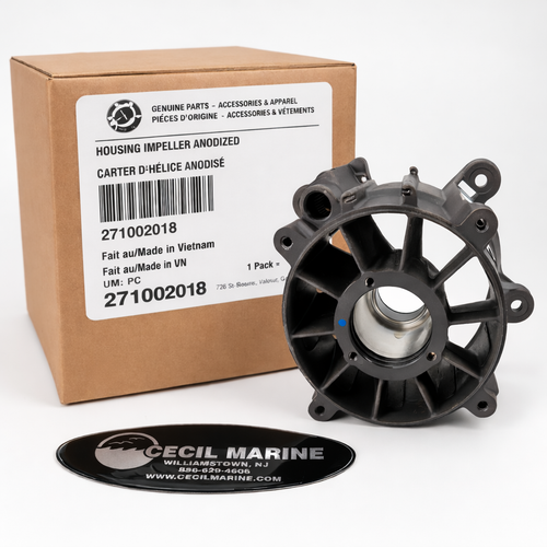 $249.99* GENUINE BRP no tax* 271002018 HOUSING IMPELLER ANODIZED *In Stock & Ready To Ship!