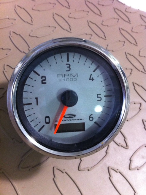 TACHOMETER 4" 6000 RPM WITH HOUR METER / THC015