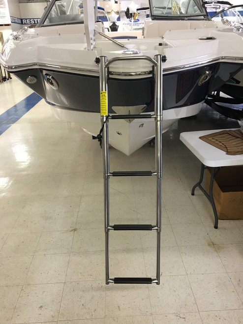 LADDER - BOW 4 STEP  Fully retracted length : 15 - 3/8 in  Fully extended length : 41 in*In Stock & Ready To Ship!