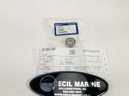 $29.99* GENUINE VOLVO no tax* BALL BEARING 181717 *In Stock & Ready To Ship!