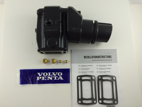 $359.99* GENUINE VOLVO no tax* EXHAUST MANIFOLD RISER 7.8" TALL 3863061 *In stock & ready to ship!