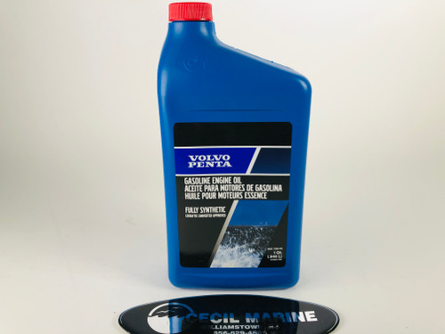 $12.99* GENUINE VOLVO FULL SYNTHETIC ENGINE OIL QUART 21681794 *In Stock & Ready To Ship!