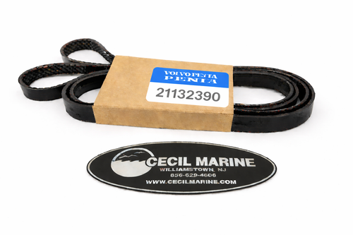 $114.99* GENUINE VOLVO no tax*  SERPENTINE BELT 21132390 (Volvo's previous part numbers were 3817290, 3861034, and 3889126) *In Stock & Ready To Ship!