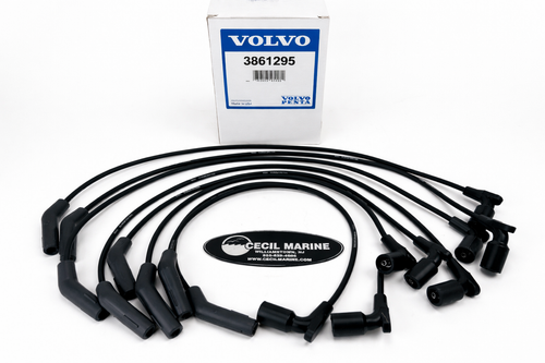 $76.99* GENUINE VOLVO no tax*  8.1L IGNITION CABLE KIT ( 8 cables to a kit) 3861295 *In Stock & Ready To Ship!