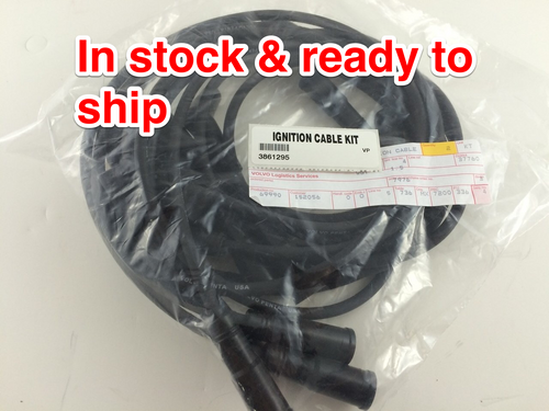 $71.99* GENUINE VOLVO no tax*  8.1L IGNITION CABLE KIT ( 8 cables to a kit) 3861295 *In Stock & Ready To Ship!