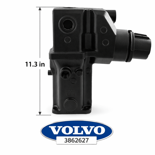 $399.99* GENUINE VOLVO no tax* EXHAUST MANIFOLD RISER / ELBOW 11.3" 3862627  *In Stock & Ready To Ship!