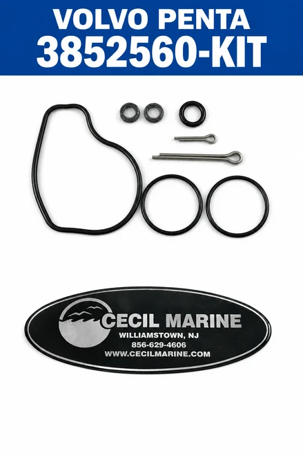 $27.99* GENUINE VOLVO PENTA SX OUTDRIVE INSTALL KIT *In Stock & Ready To Ship!