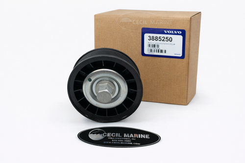 $136.99* GENUINE VOLVO  no tax* BELT TENSIONER 3885250 (Volvo's previous part numbers were 3587858, 3861010, 3587859) *In Stock & Ready To Ship!